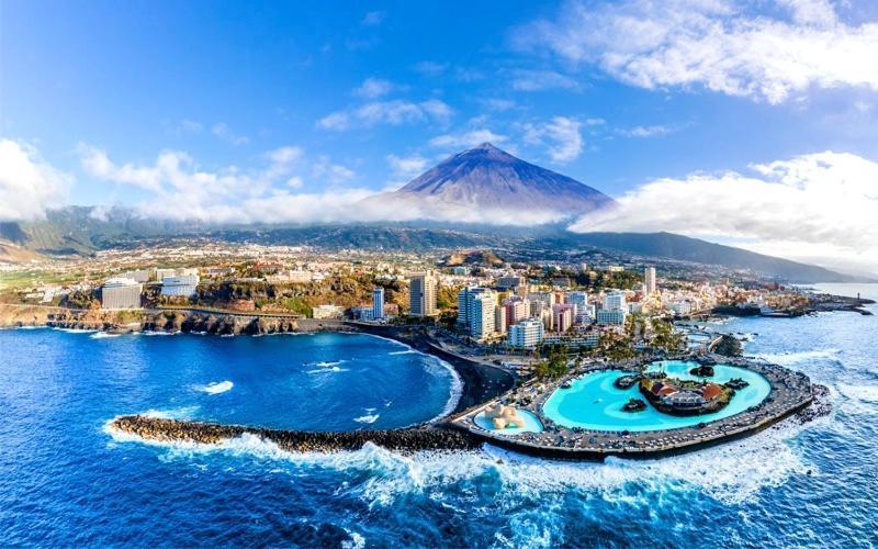 Lujoso Apartamento Completo, Piscina, Terraza Con Vistas Al Teide Puerto de la Cruz  Zewnętrze zdjęcie