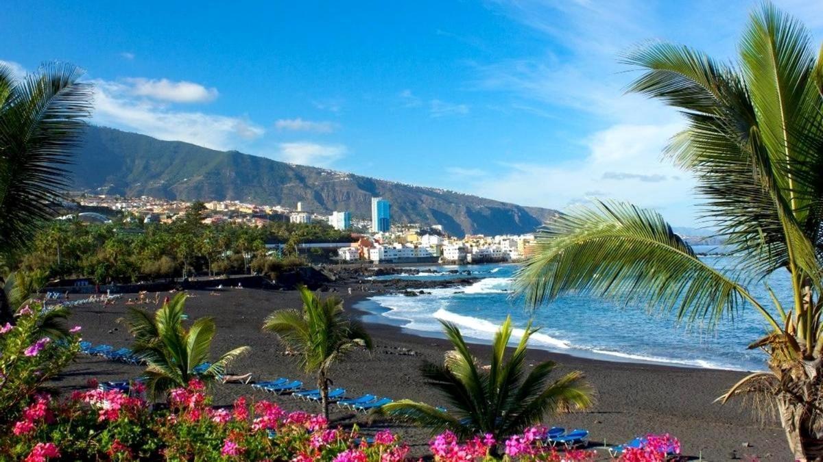 Lujoso Apartamento Completo, Piscina, Terraza Con Vistas Al Teide Puerto de la Cruz  Zewnętrze zdjęcie