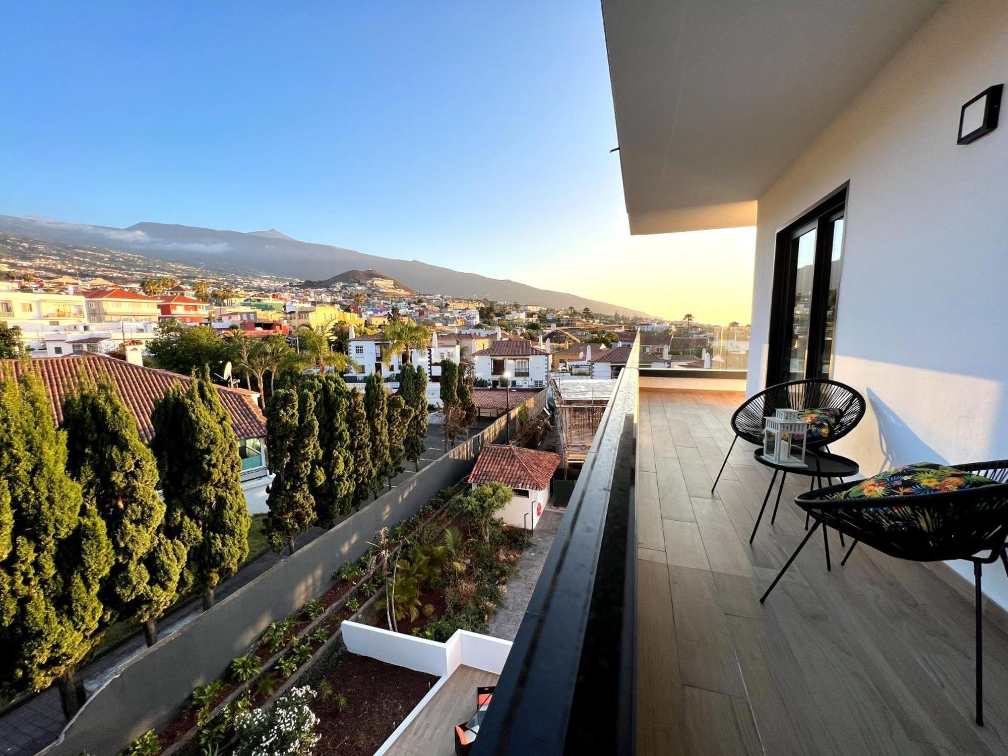 Lujoso Apartamento Completo, Piscina, Terraza Con Vistas Al Teide Puerto de la Cruz  Zewnętrze zdjęcie