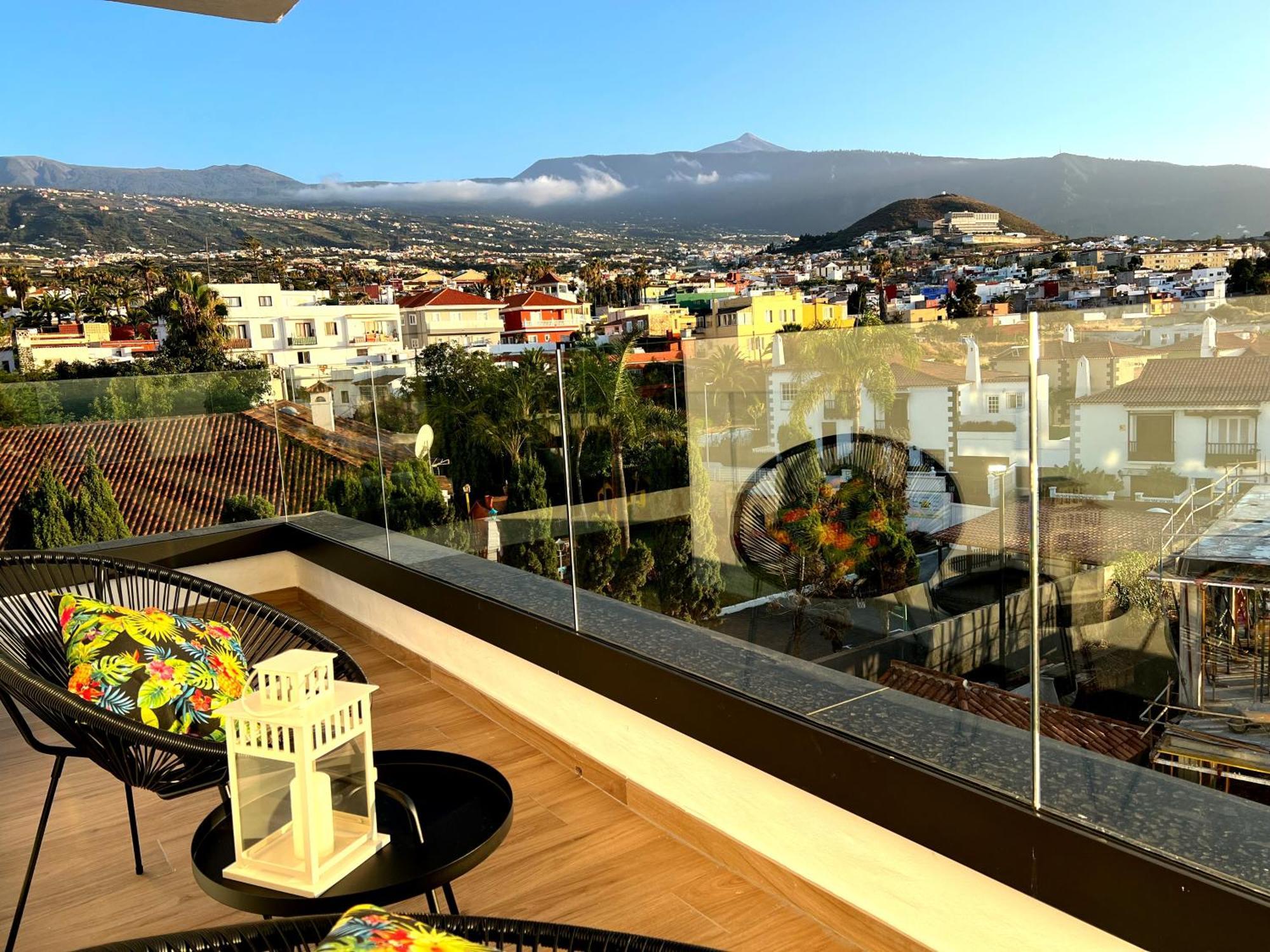 Lujoso Apartamento Completo, Piscina, Terraza Con Vistas Al Teide Puerto de la Cruz  Zewnętrze zdjęcie