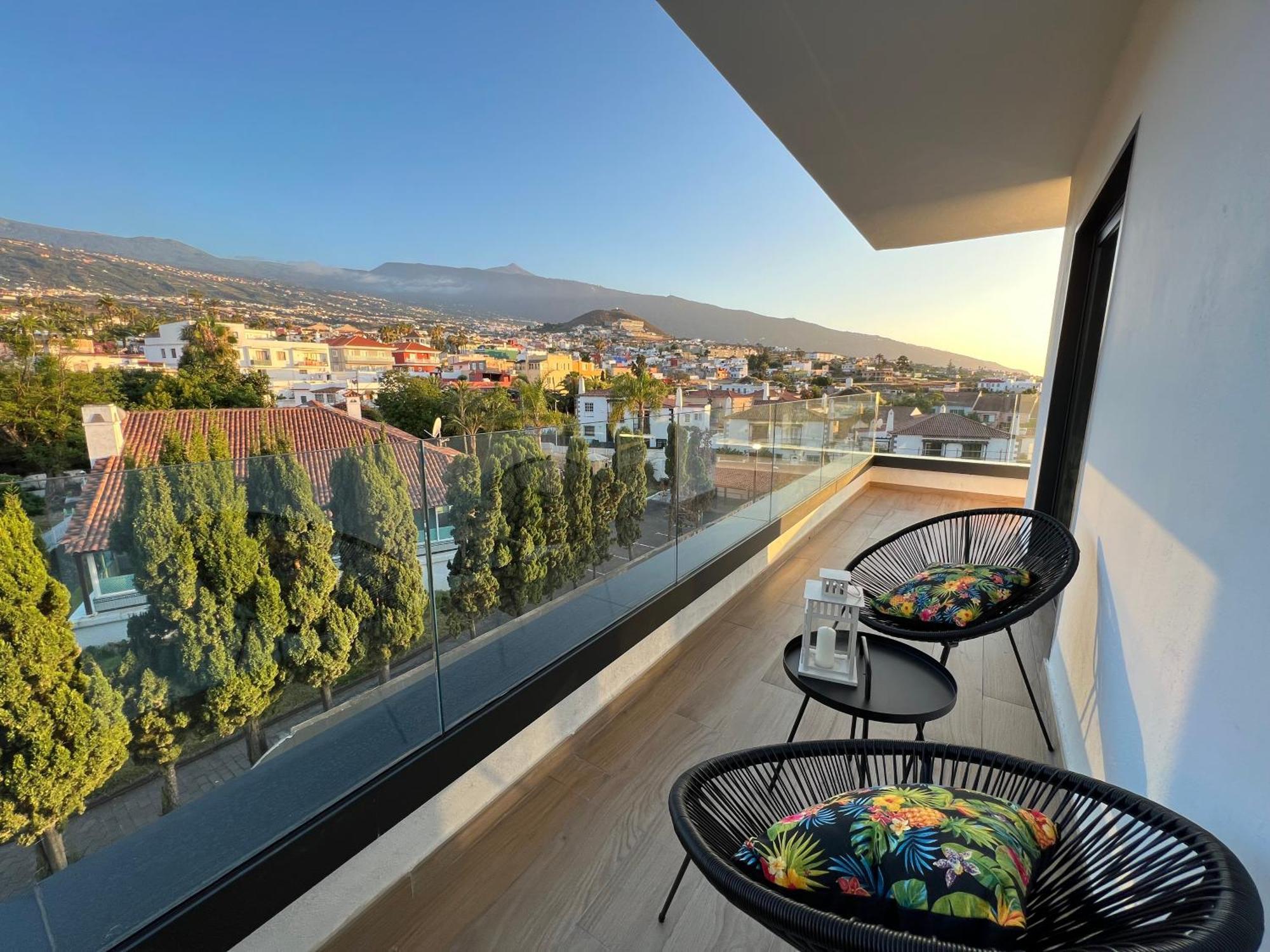 Lujoso Apartamento Completo, Piscina, Terraza Con Vistas Al Teide Puerto de la Cruz  Zewnętrze zdjęcie